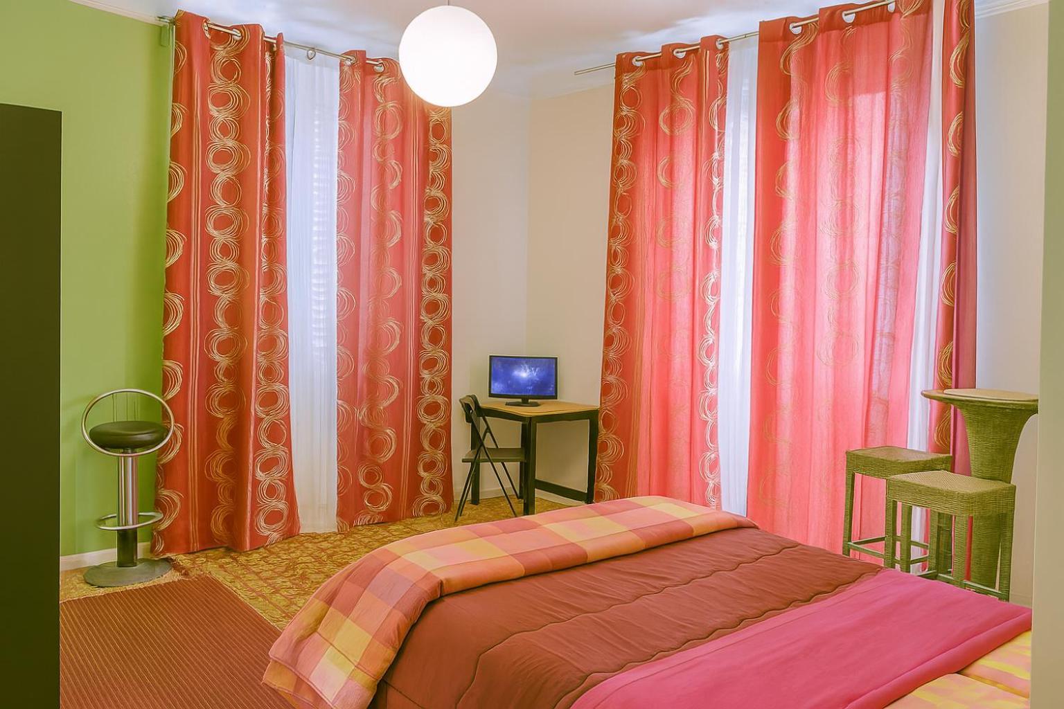 Chambre Double avec Salle de Bains Commune