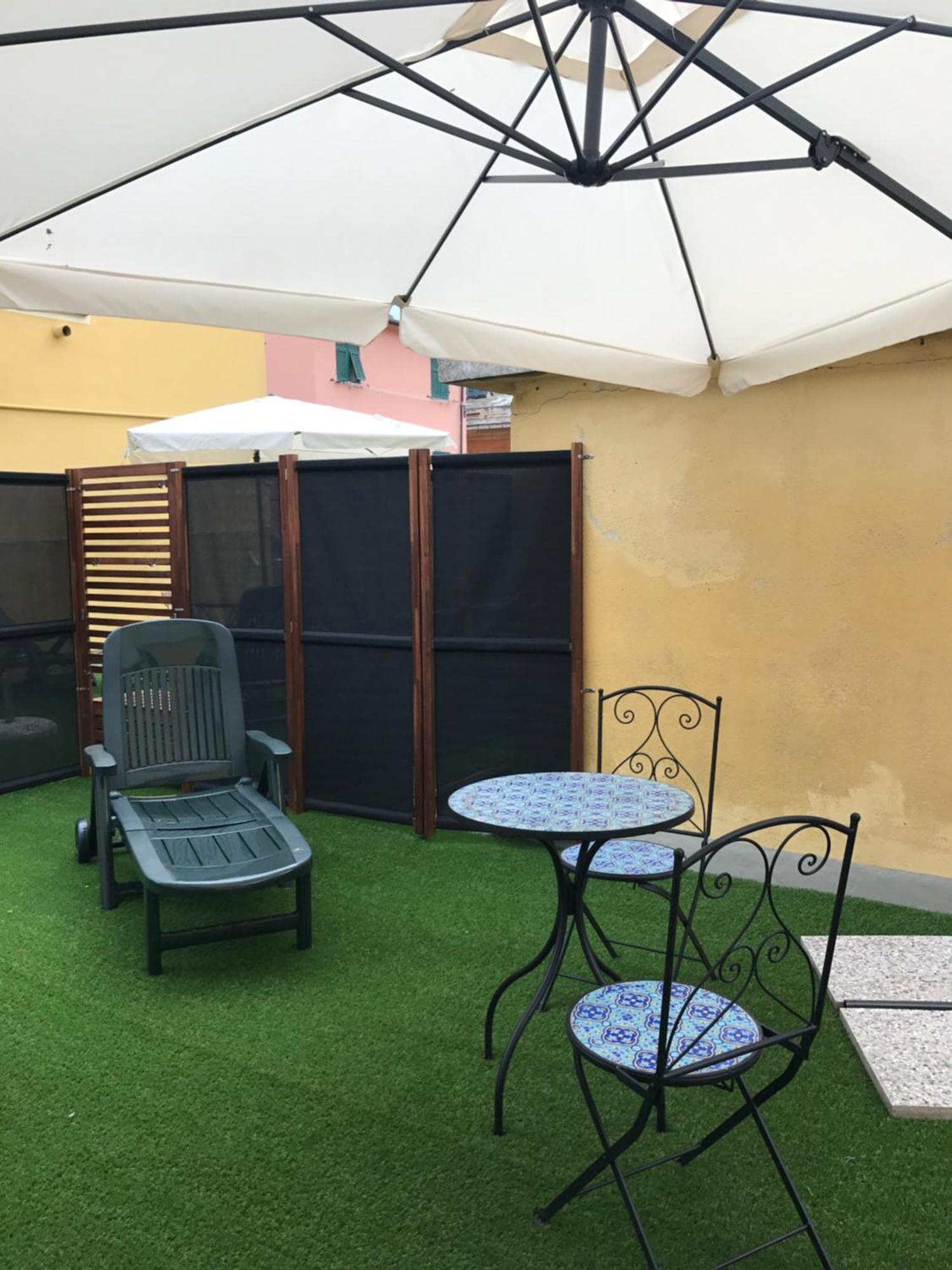 Tweepersoonskamer met Terras