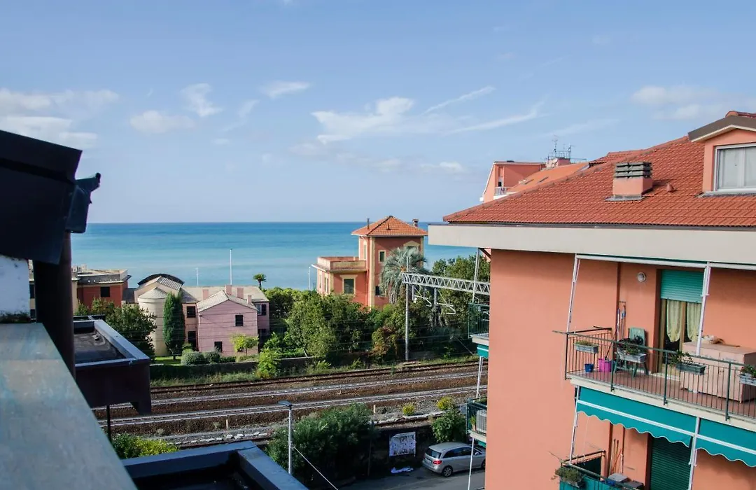 009 - Attico Sant'Anna Vista Mare 150M Dalla Spiaggia Con Terrazza Privata-1