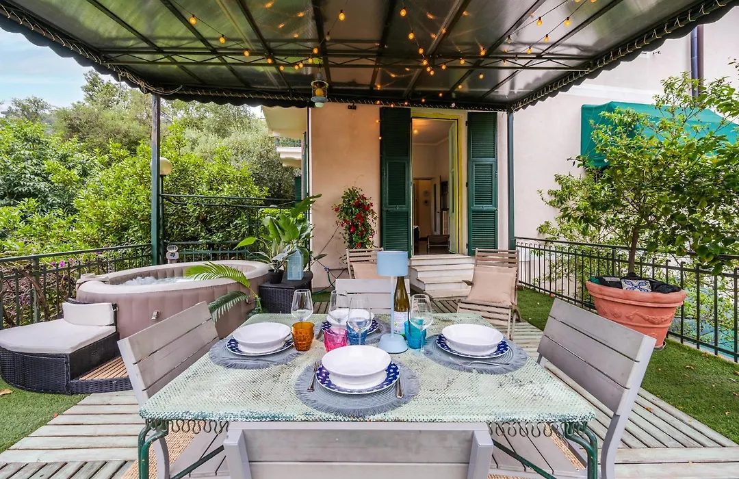 Terrazza Portofino Splendido Appartamento Con Piscina Idromassaggio - Parcheggio Gratis-1