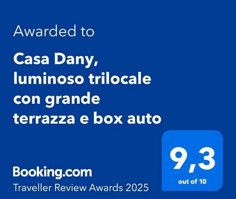 Casa Dany, Luminoso Trilocale Con Grande Terrazza, Box Auto E Ac-1