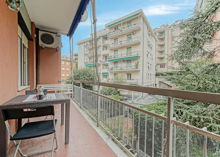 Huisdiervriedelijke Genova Sturla Elegant Apartment