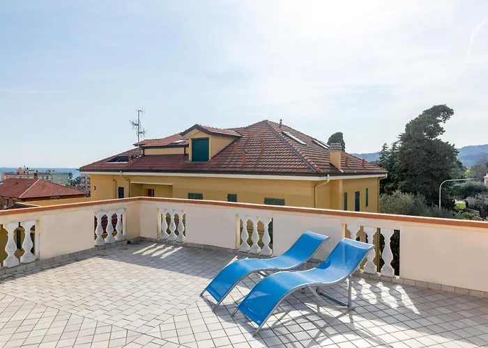 142 - A Ca' Da Renata, Terrazza Vista Mare 5 Minuti Dalla Spiaggia San Bartolomeo Al Mare