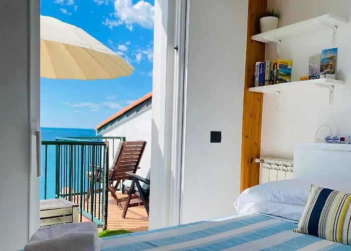 La Marina Camera Singola Con Terrazzo Privato Vista Mare Hotel Vernazza
