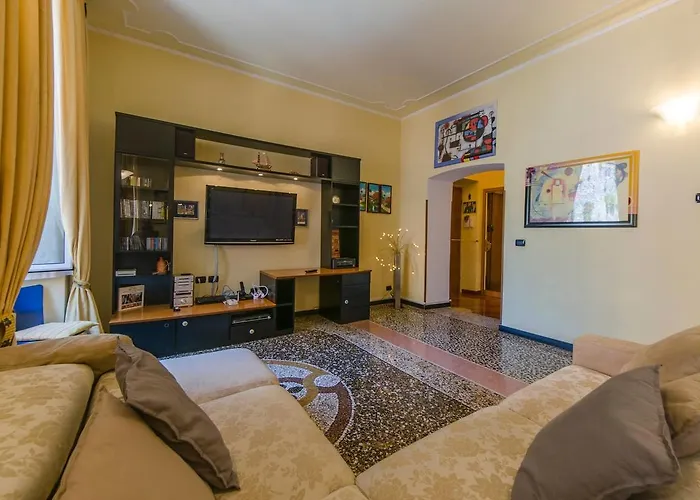 Apartamento Joivy 3-Bed Family Flat At Genova admite animales