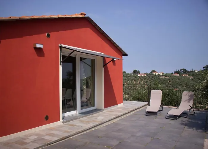 Villa A Baracca Du Pei Imperia con Piscina
