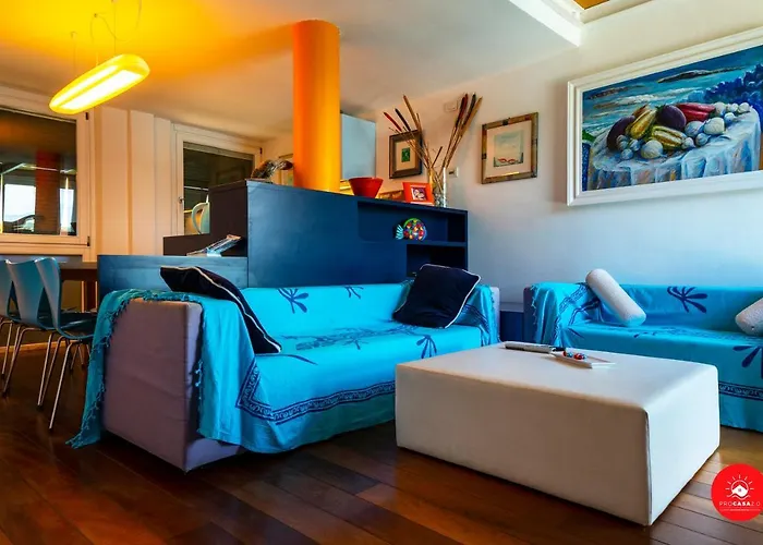 Haustierfreundliches Ferienwohnung La Casa Dagli Occhi Blu Porto Venere